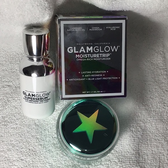 Glamglow Moisturetrip Moisturizer; Superserum NWOB